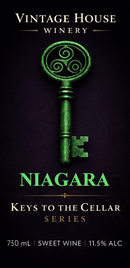 Vintage House Winery Niagara label
